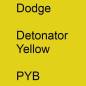 Preview: Dodge, Detonator Yellow, PYB.